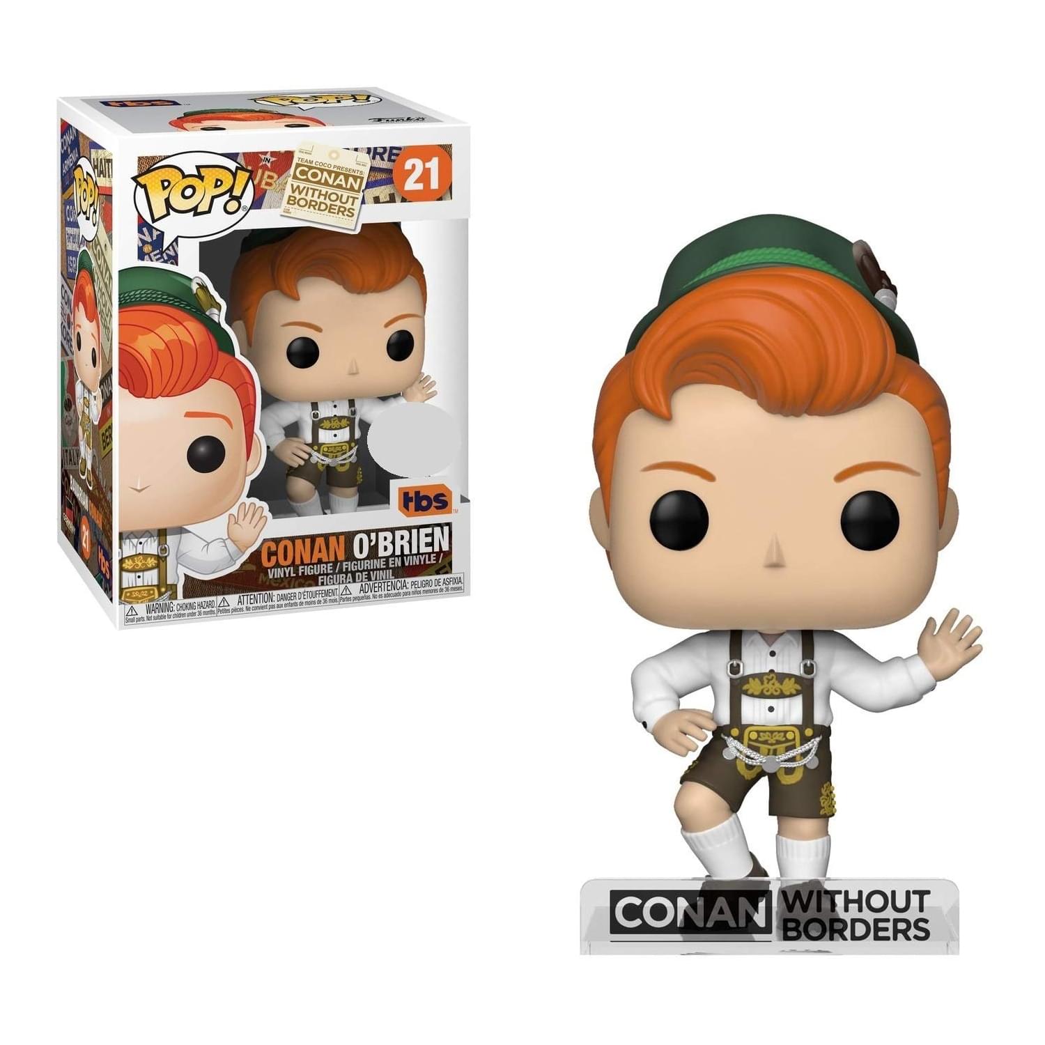 Conan OBrien Funko POP Vinyl Figure  Conan In Lederhosen