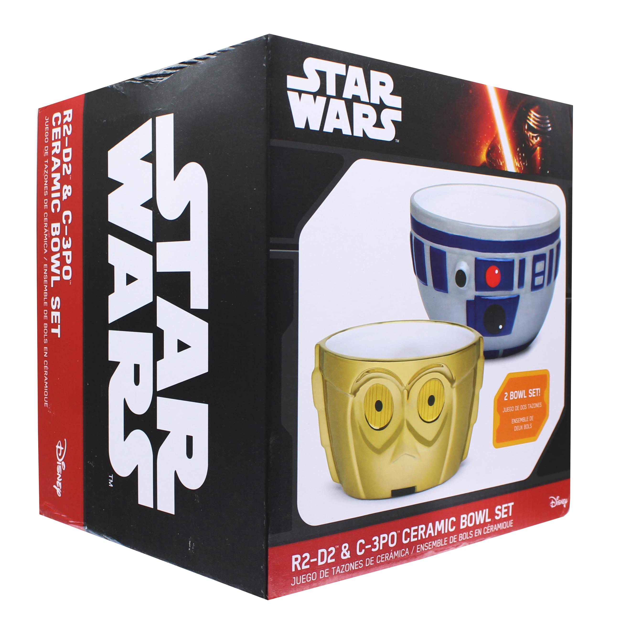 Star Wars R2D2 & C3PO Ceramic Bowl Set eBay