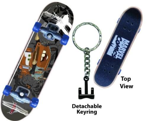 Disney Cars 2 Mater Skateboard Key Ring