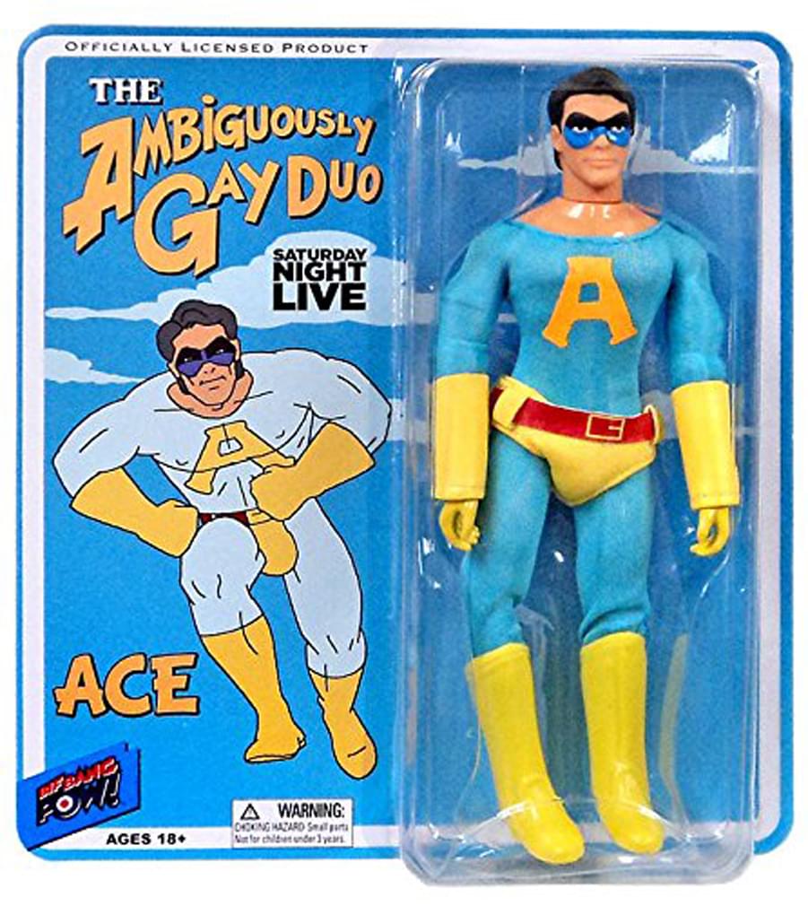 Saturday Night Live Ambiguously Gay Duo 8" Action Figure Set of 2 Ace