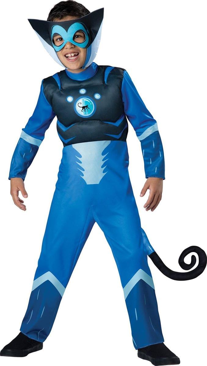 InCharacter Wild Kratts Child Muscle Chest Costume Blue Martin Kratt