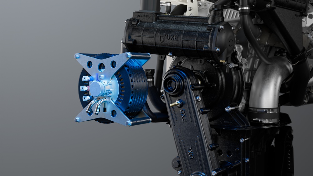 OXE Unveils Diesel-Electric Concept Engine