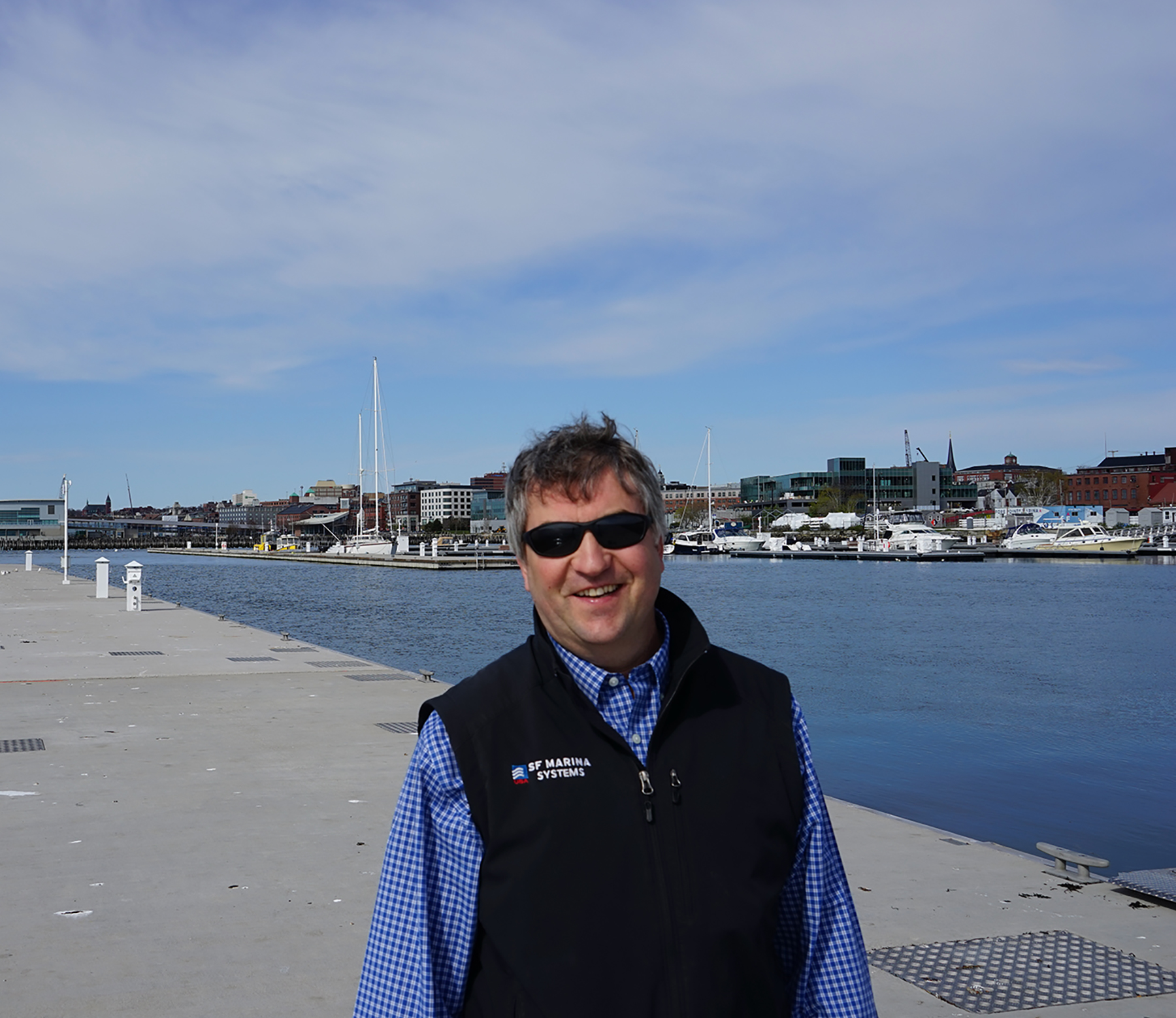 1. Mason Sears on dock