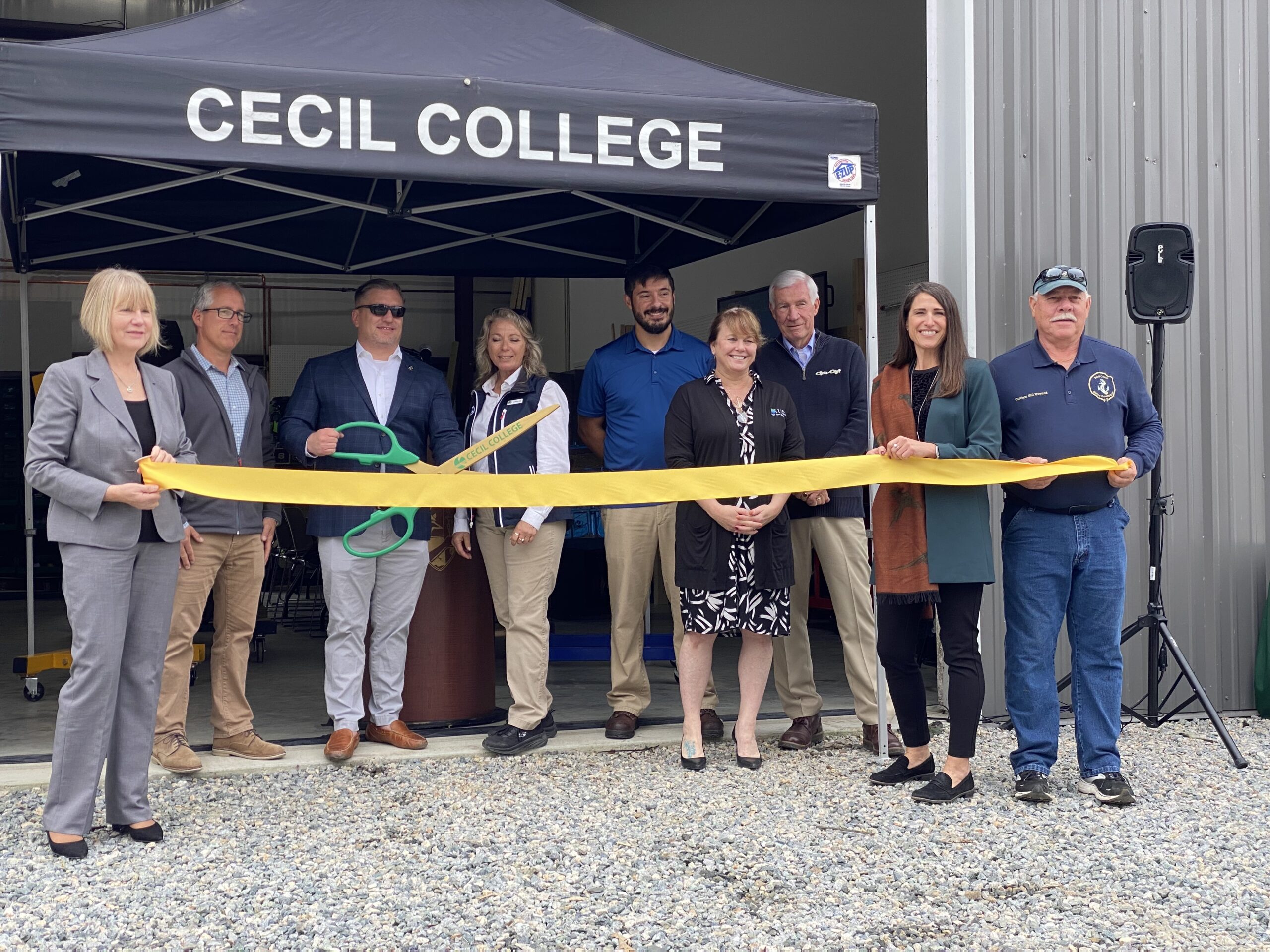 Cecil College Ribbon Cutting 10-23 Cecil College Ribbon Cutting 10-23