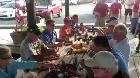TRADE ONLY: Shrimp and crawfish boil in Bayou hosted by Mercury