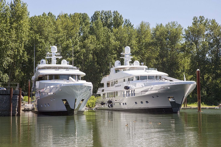 Christensen’s Silver Lining (left) and Chasseur. Photo by Stephen Cridland Christensen's Silver Lining (left) and Chasseur. Photo by Stephen Cridland