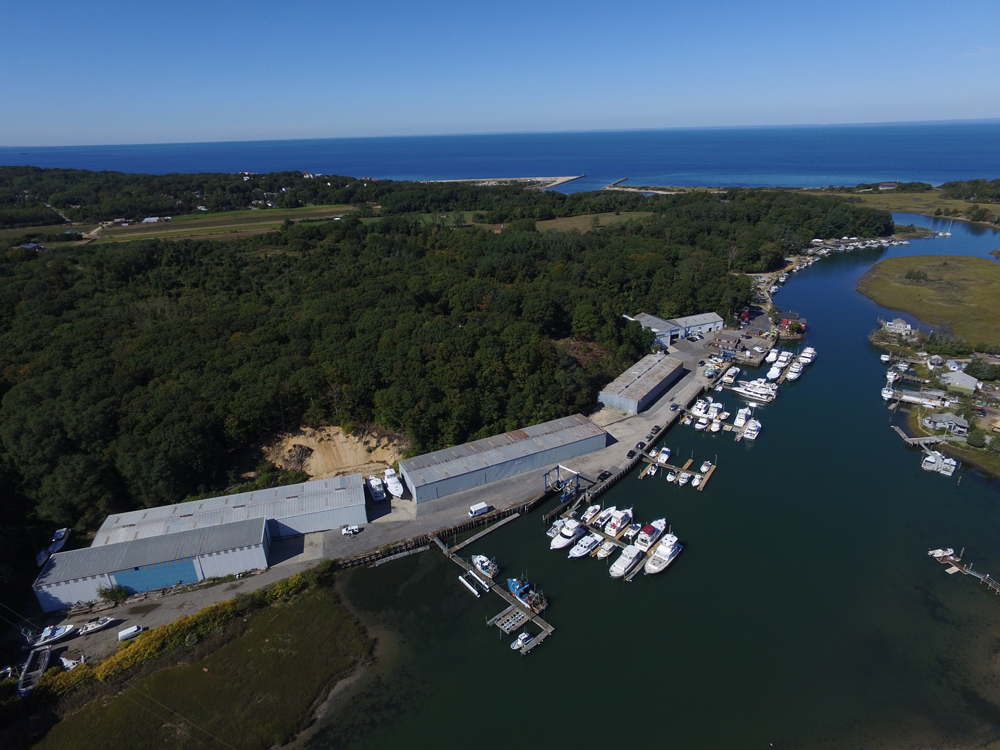 Mattituck Inlet Marina and Shipyard was renamed Strong’s Yacht Center. Mattituck Inlet Marina and Shipyard was renamed Strong’s Yacht Center.