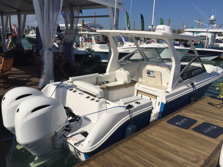 EdgeWater debuts new crossover at Miami and New England shows