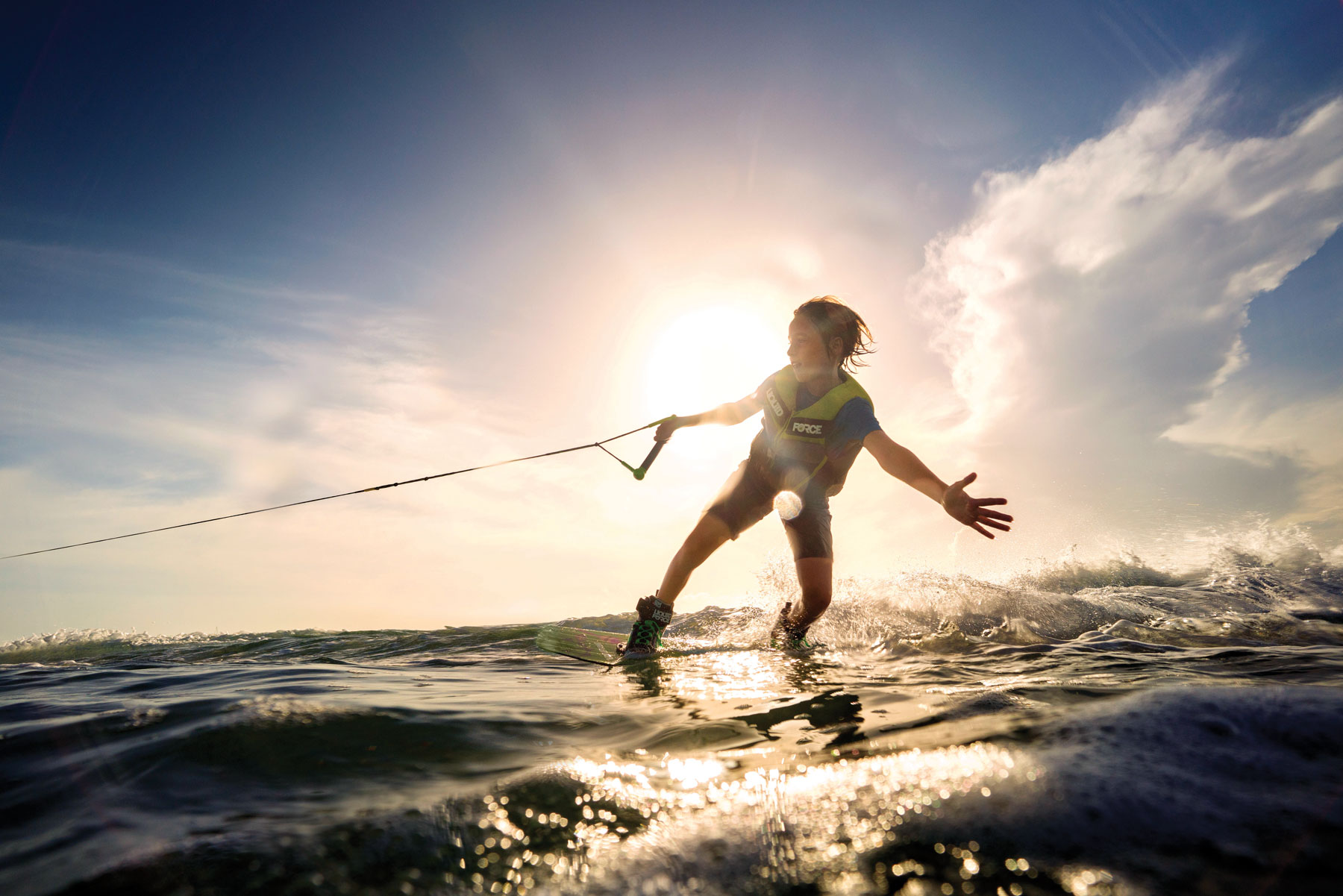 skiing-on-water