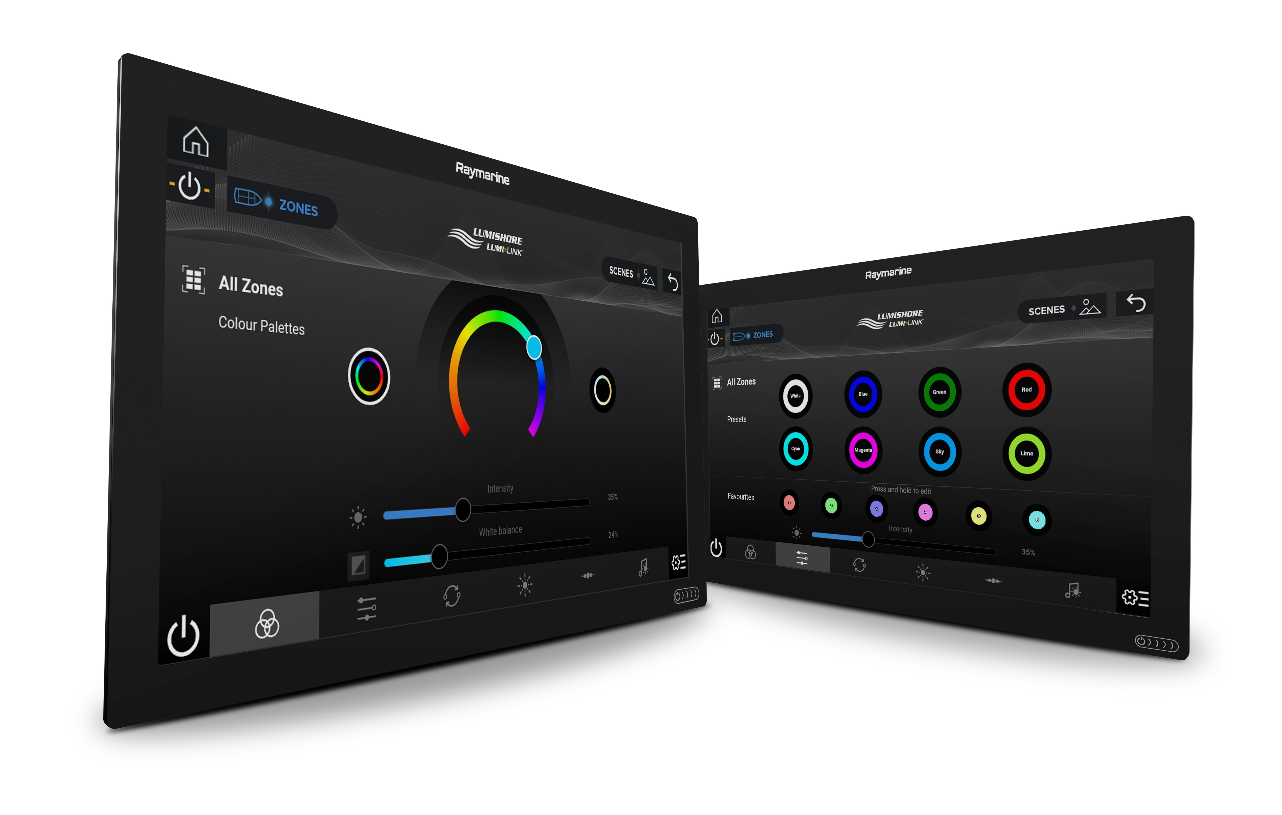 Raymarine-Lumishore