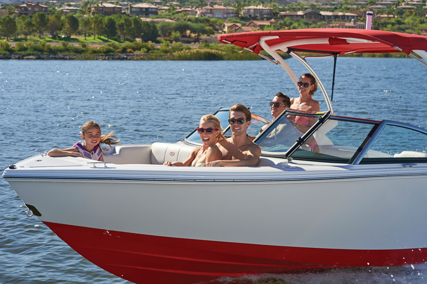 two-couples-and-child-having-fun-on-boat two-couples-and-child-having-fun-on-boat
