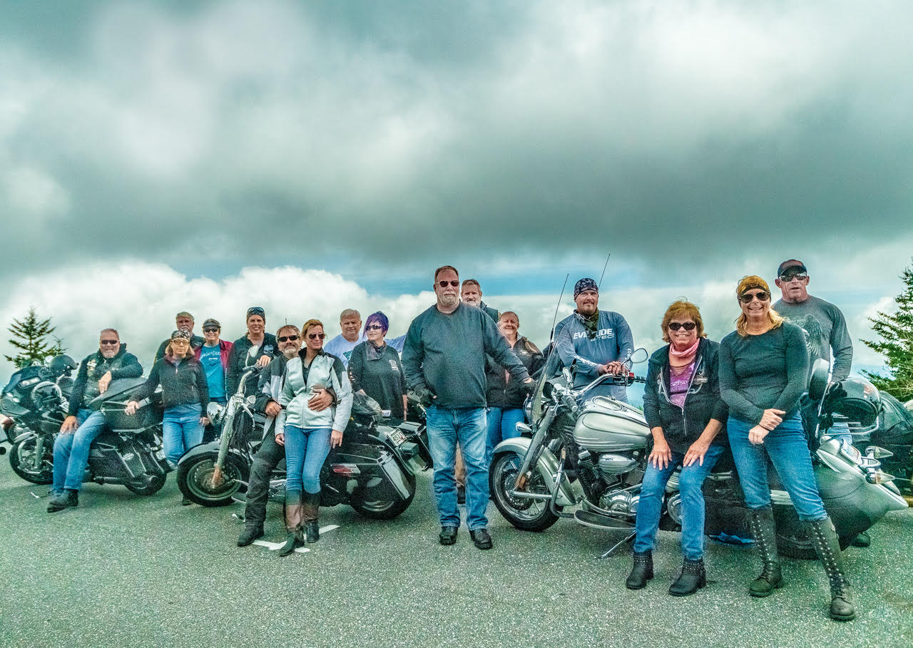 1. Clingmans Dome Group Shot Hull of a Tour