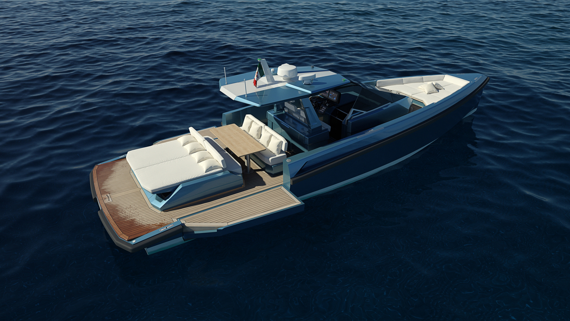 Ferretti wallytender 48 Ferretti wallytender 48