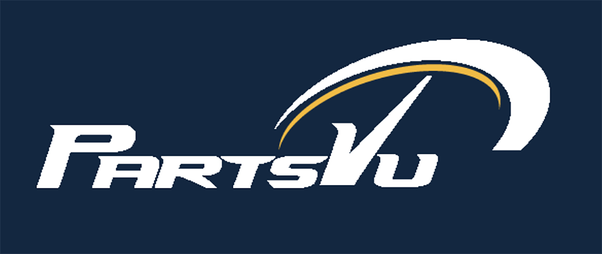 PartsVu Logo on blue