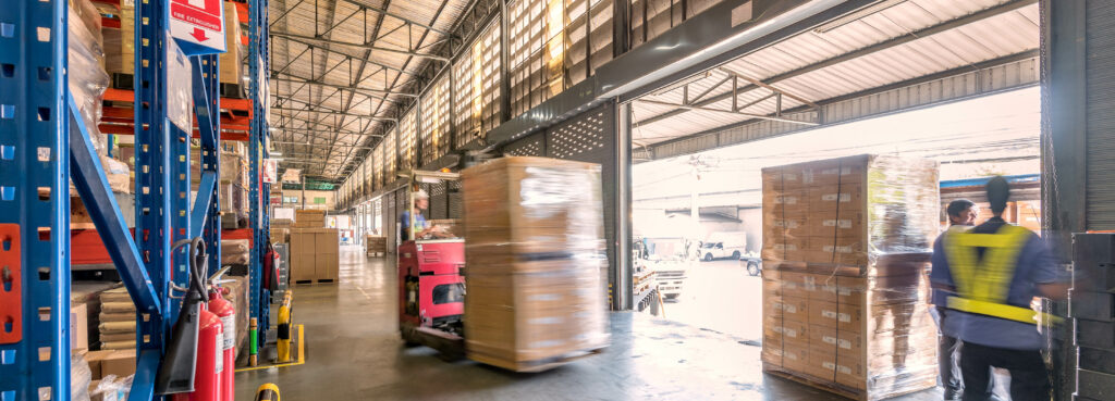 Warehouses supply aftermarket products to the marine industry.