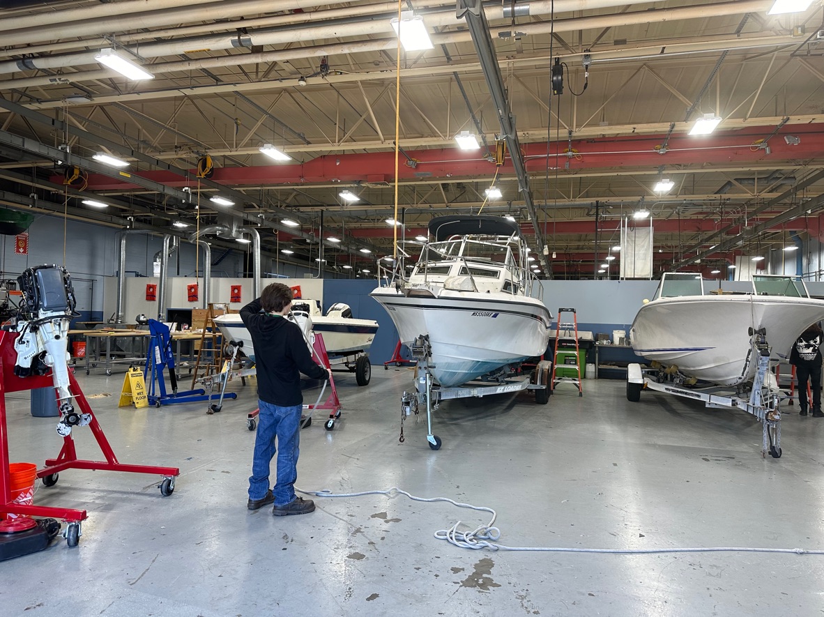 1_ABYC Students at Greater New Bedford Regional Vocational Technical School. PHOTO COURTESY ABYC