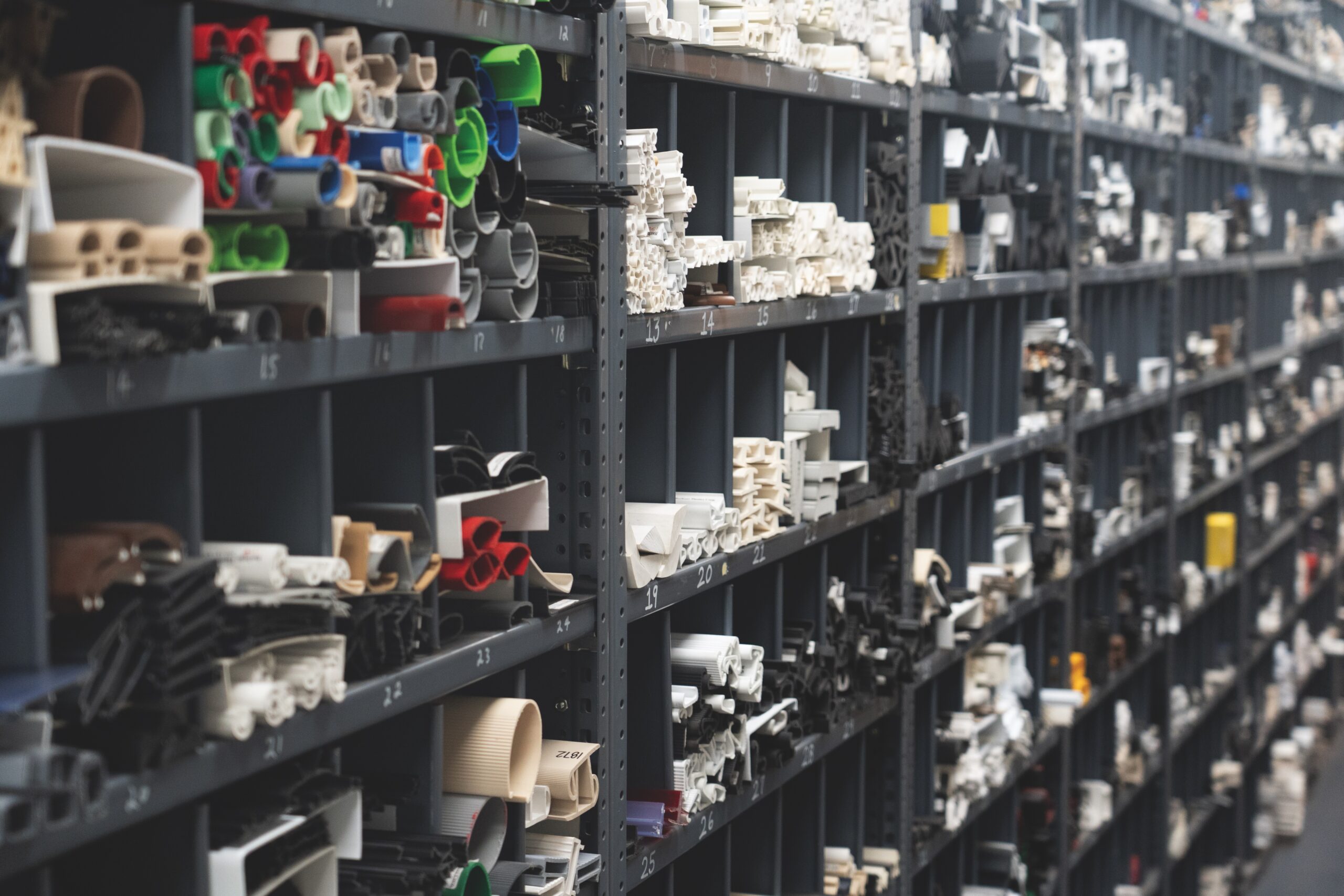 Barbour’s thermoplastic extrusion profile catalog numbers in the thousands. PHOTO GARY REICH