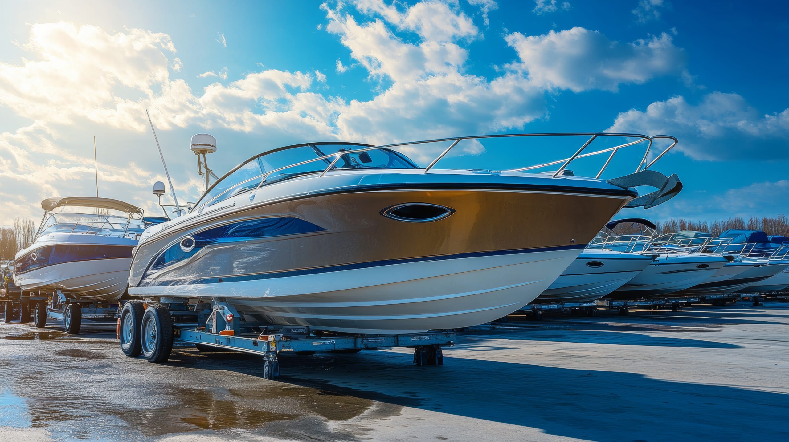 Boat for Sale:Ready for Your Next Adventure.Concept of Recreational boating,water sports,outdoor lifestyle,second-hand market,Boat dealerships,marine repair,boat storage,online marketplaces for boats. The cost of financing a boat with a typical 20-year loan more than doubled from 2018 to 2023, the latest year for which there’s data. PHOTO: STOCK.ADOBE.COM