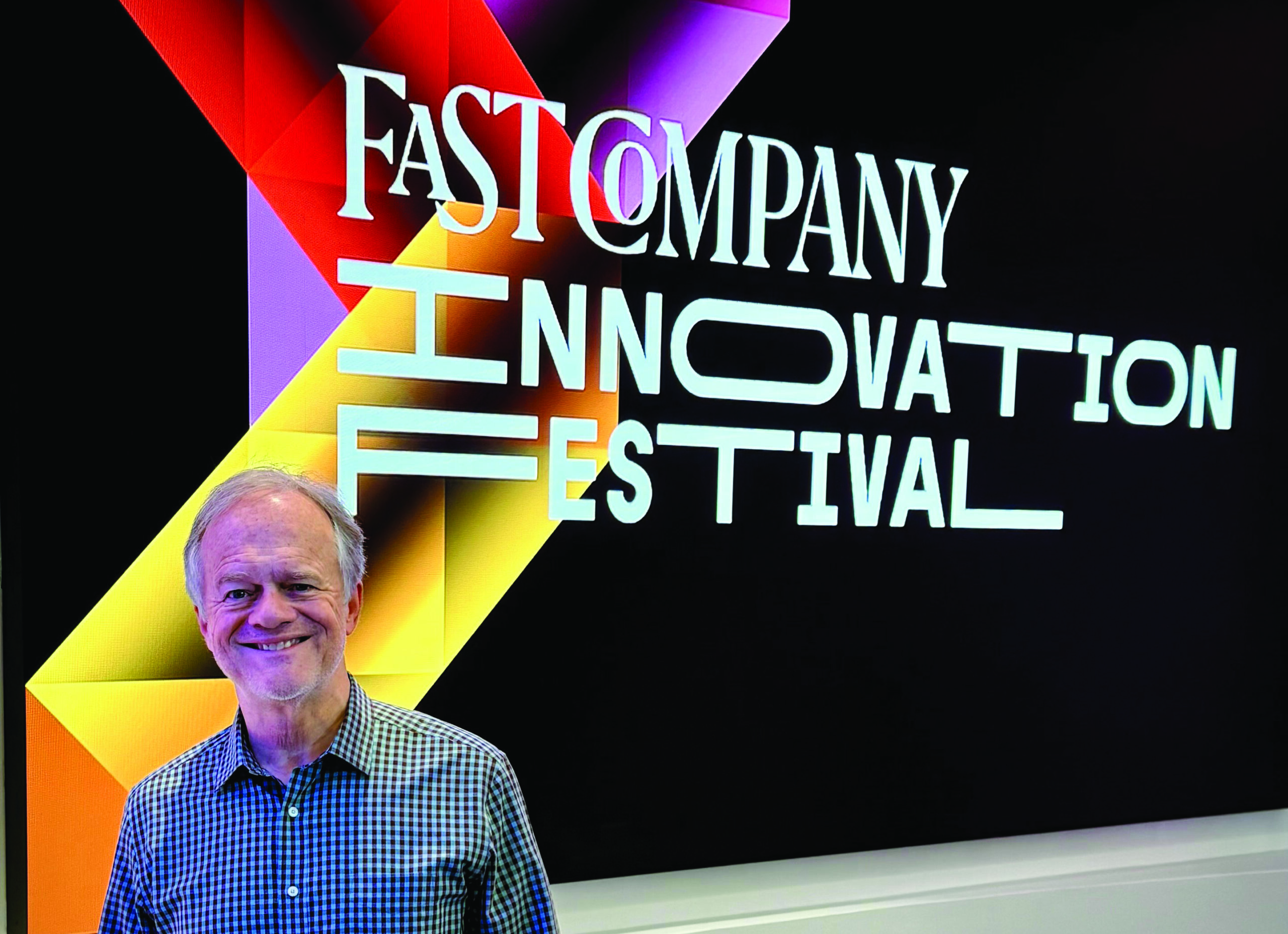 Yeargin said his visit to the Innovation Festival yielded valuable leadership lessons. PHOTO COURTESY BILL YEARGIN