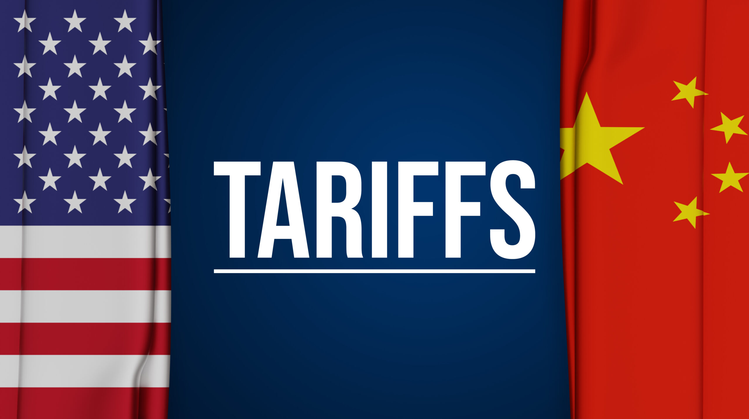 US-China Trade Tariffs Banner with National Flags and Economic Tension Theme MATRIX_3X – STOCK.ADOBE.COM IMAGE