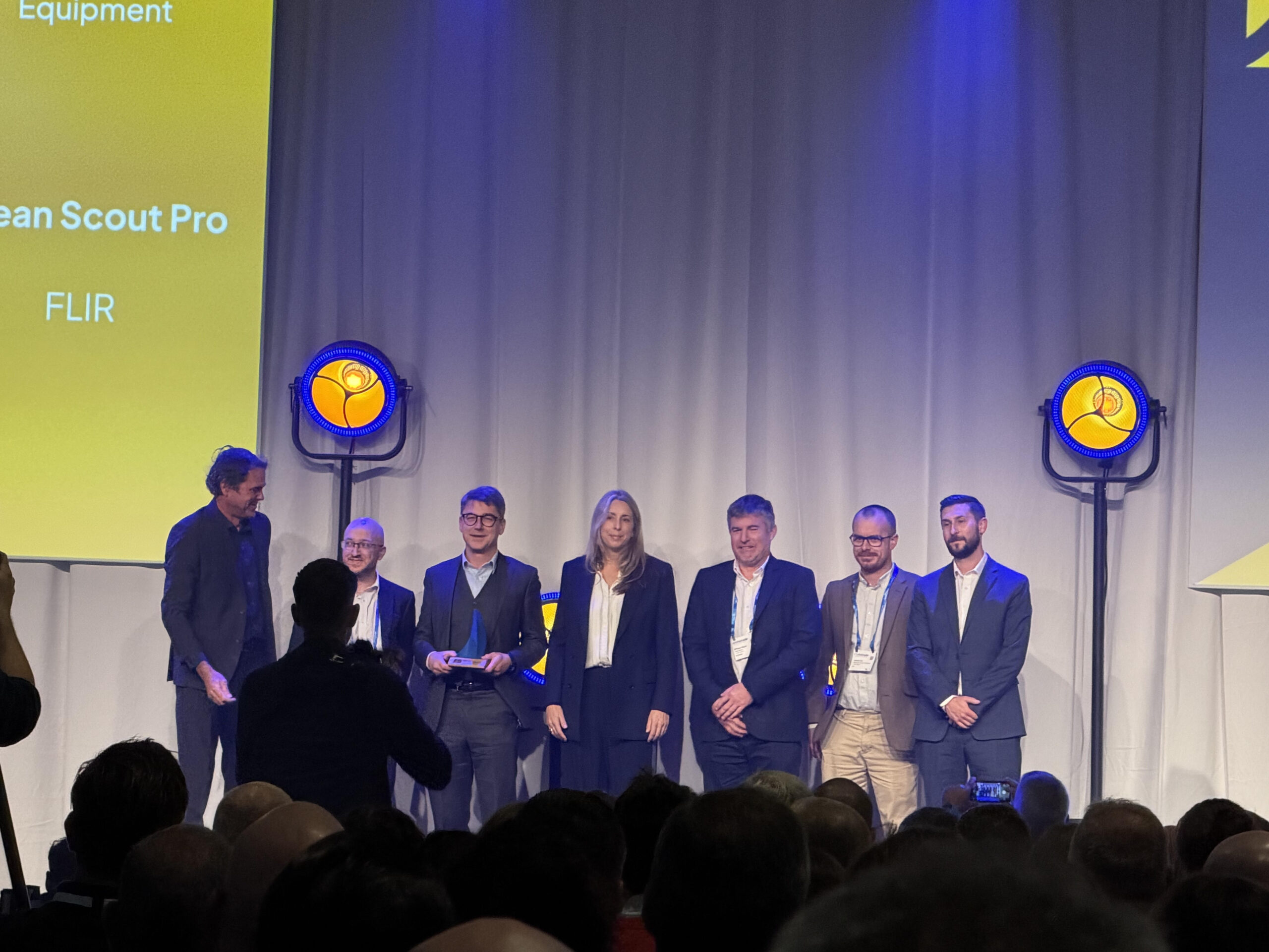 The FLIR team won the Personal Equipment category for the Ocean Scout Pro. GARY REICH PHOTO