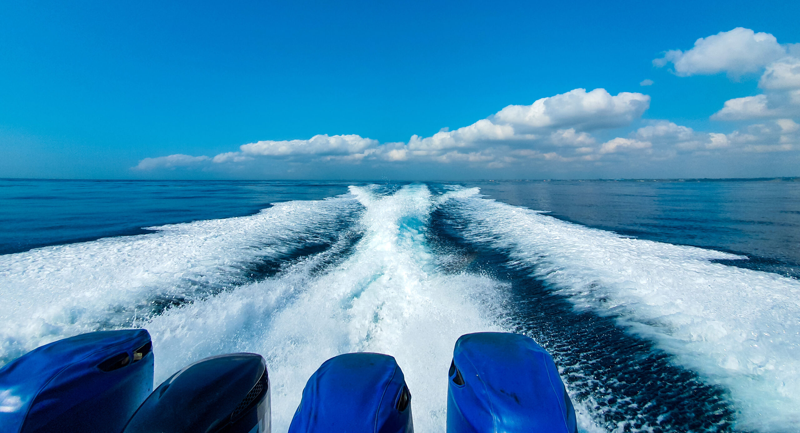 View of the ocean waves and the blue sky from back of a fast boa The past year has had its share of challenges, but there were many bright spots, as well. PHOTO: ADOBE STOCK