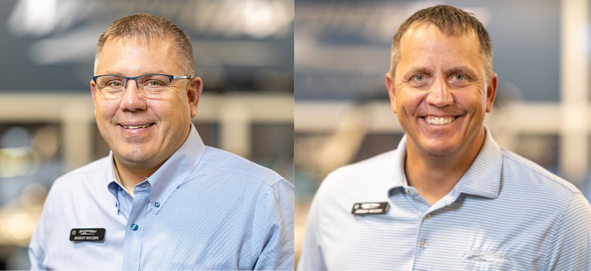 Brent (left) and Jeremy Wiczek. PHOTO COURTESY MARINEMAX