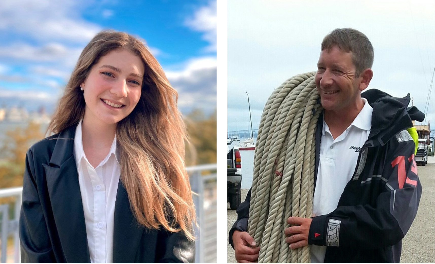 Jenna Geisck and Kurt J. Sova have joined Vetus Maxwell as engineers, among other new hires. PHOTO COURTESY VETUS MAXWELL