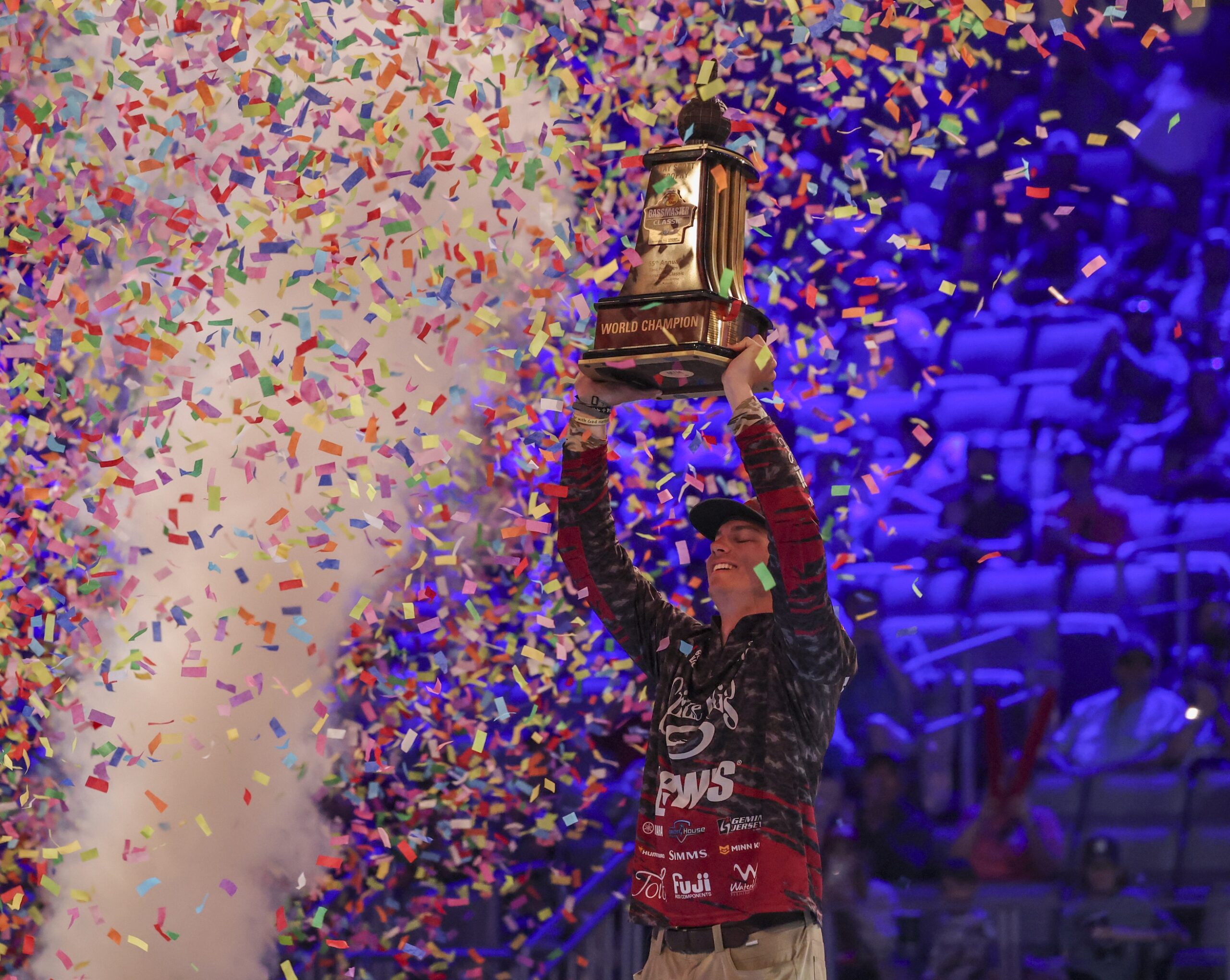 Yamaha pro anglers had a successful 2025 season, with Skeeter/Yamaha pro Easton Fothergill winning the Bassmaster Classic. PHOTO COURTESY YAMAHA