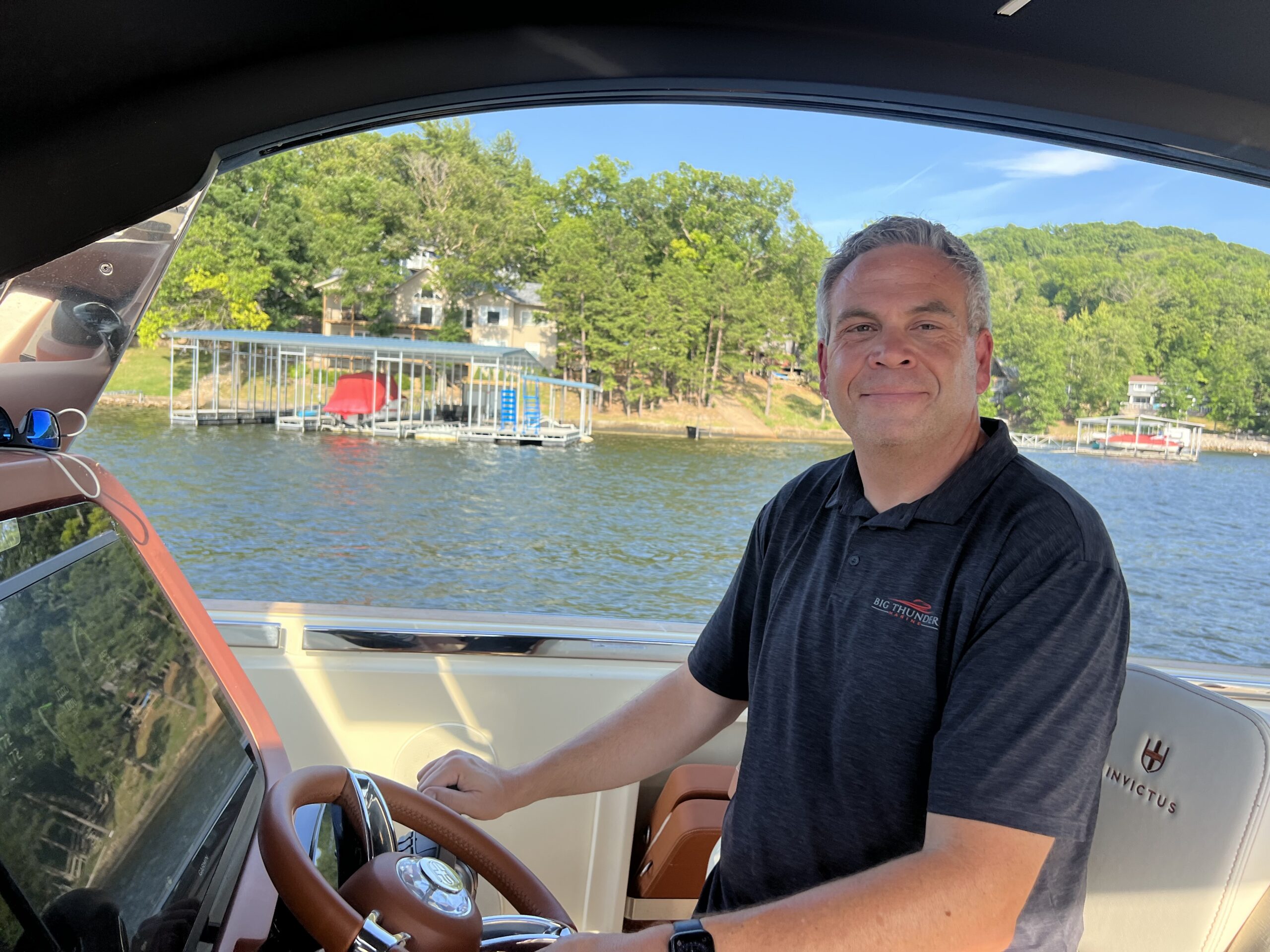 Jeremy Anderson has been at the helm of Walstrom Marine since October. PHOTO COURTESY WALSTROM MARINE