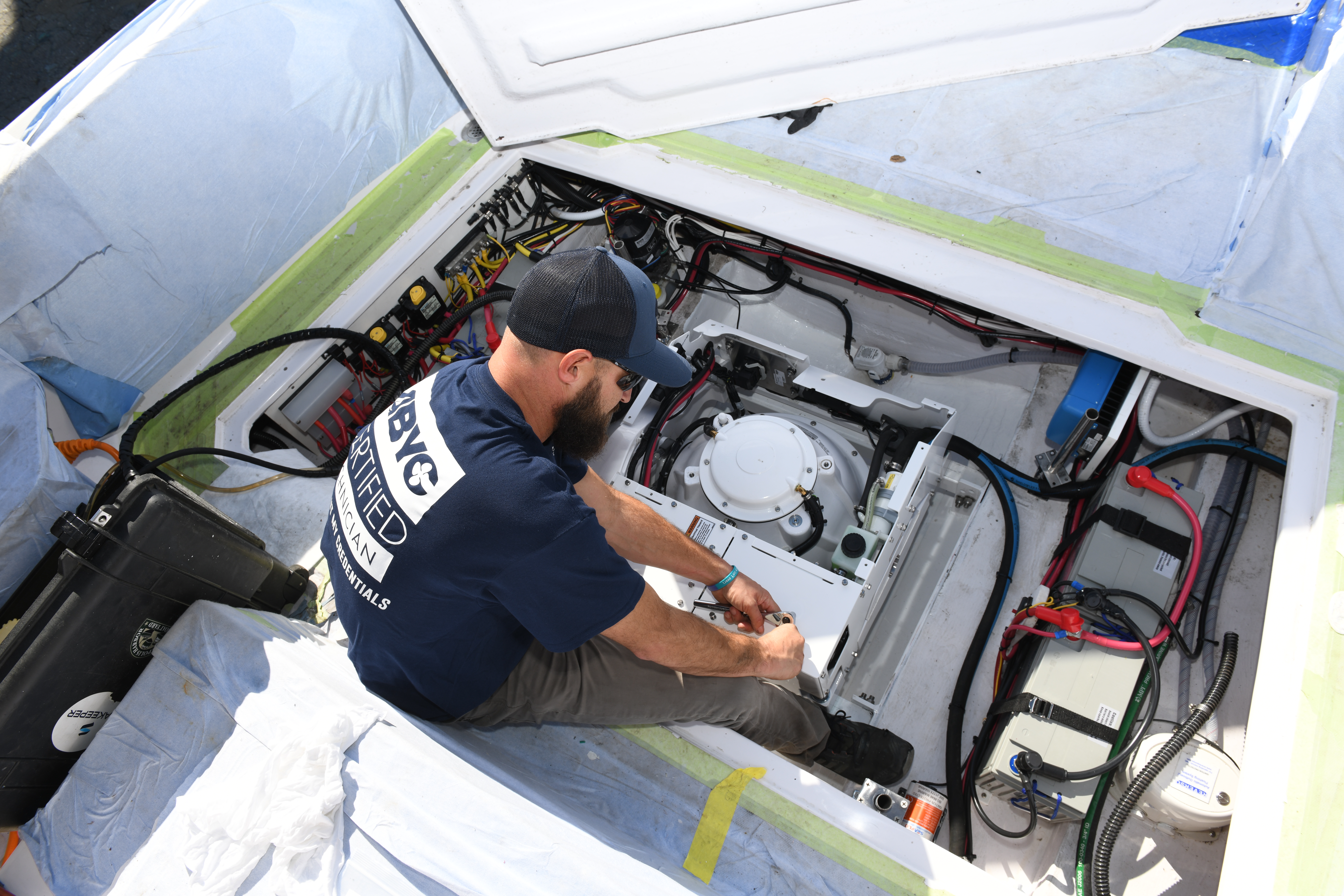 1_ABYC Marine Service Technician Week recognizes the skill, professionalism and commitment of marine service technicians across the boating industry. PHOTO COURTESY ABYC