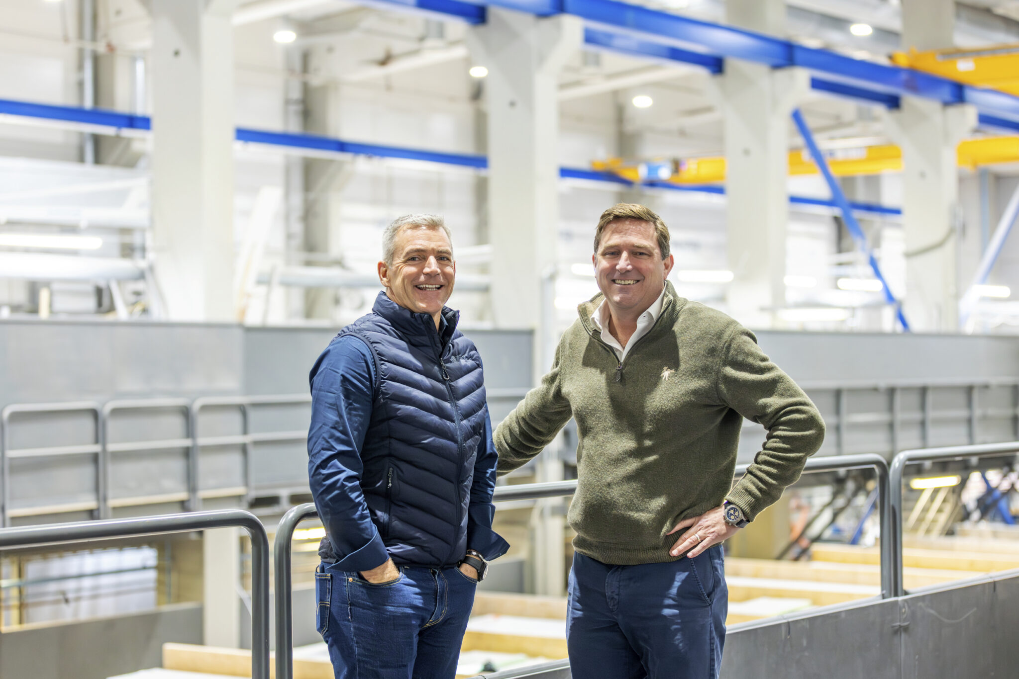 (FROM LEFT) Gordon Kay and Henry Hawkins. PHOTO COURTESY BALTIC