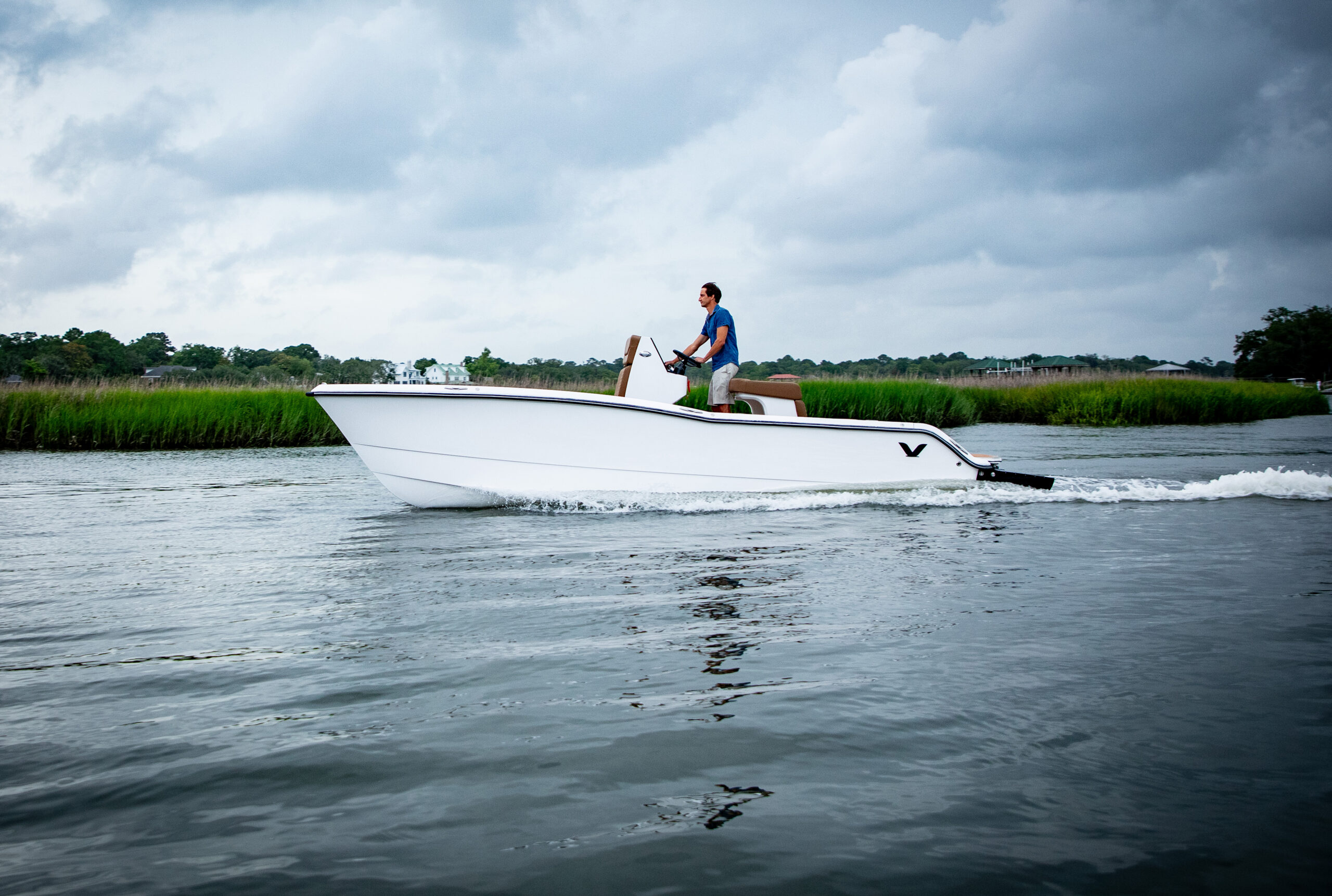 The Artemis 23 has a range of 50 nautical miles at 23 knots. PHOTO COURTESY VOLARE