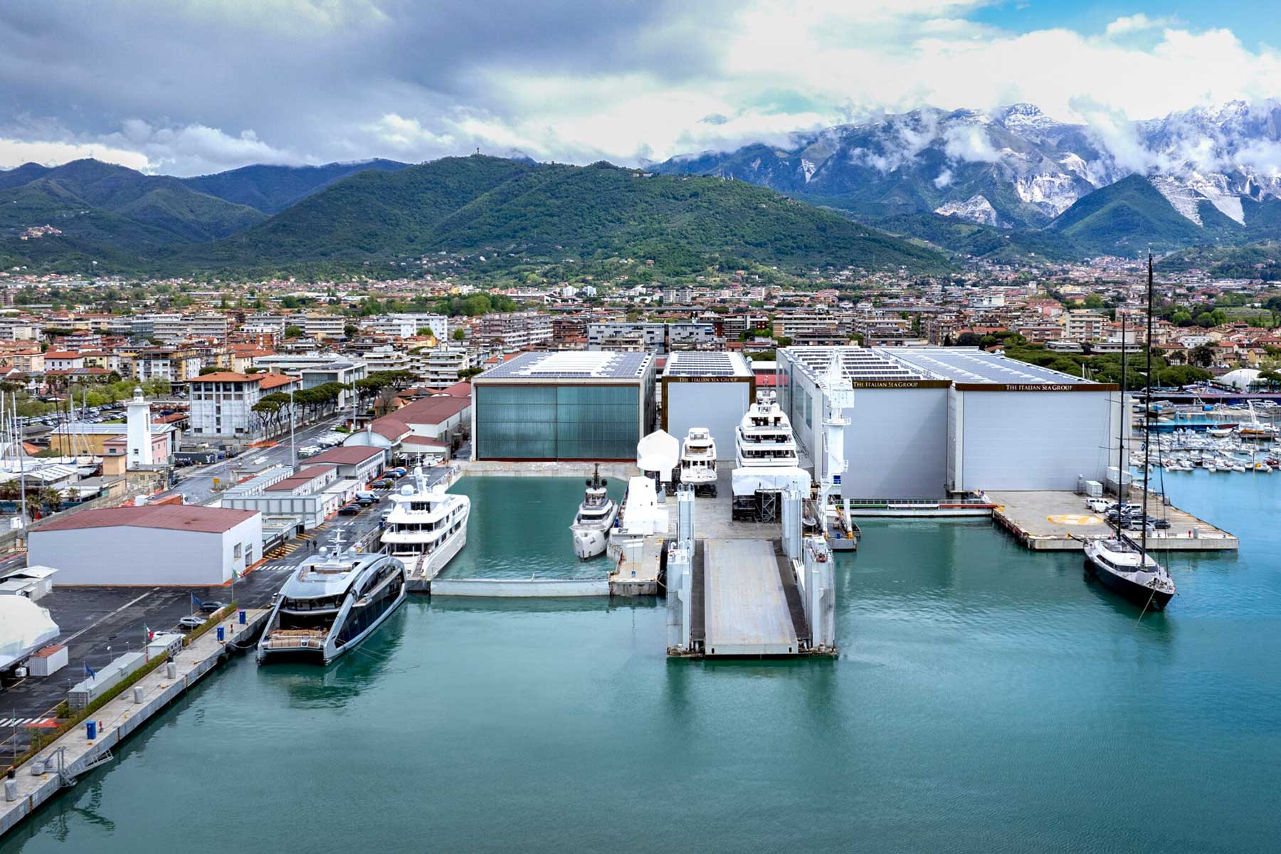 Italian Sea Group’s Marina di Carrara in Carrara, Italy. PHOTO COURTESY ITALIAN SEA GROUP