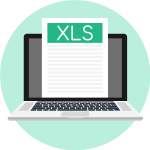 Excel Template Icon