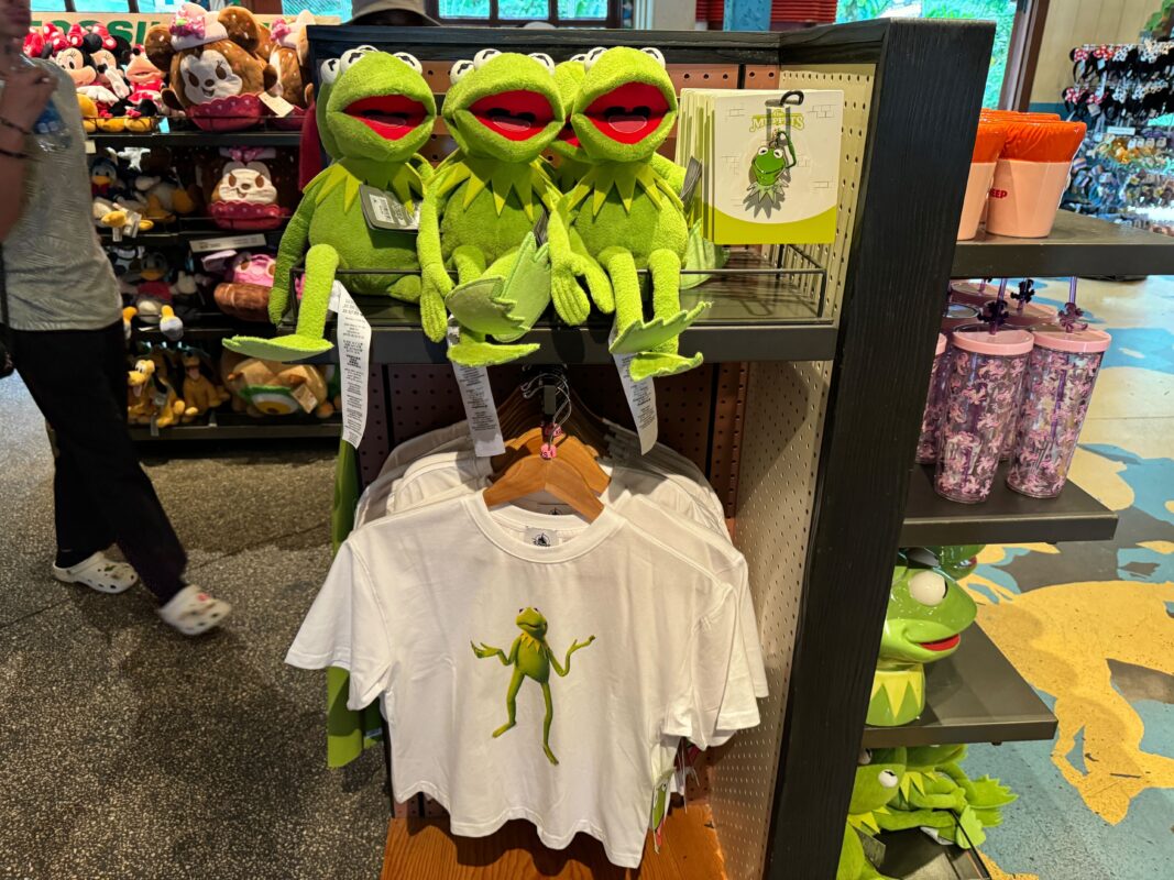 New Kermit the Frog Merchandise Including Plush, Hoodie, and