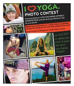 I Love Yoga Photo Contest