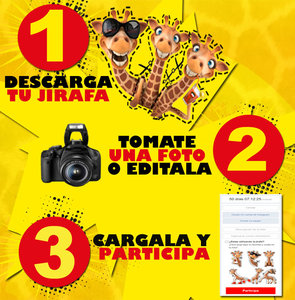 Gana tu jirafa y muéstrala en Animal Planet