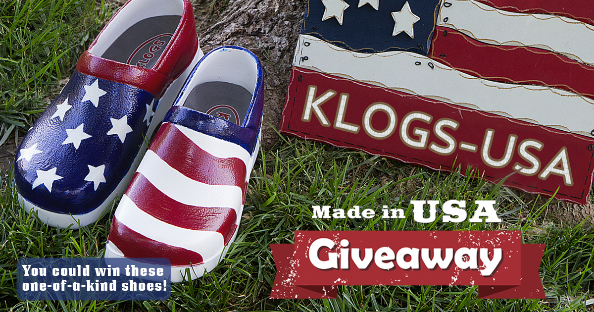 KLOGS Footwear Made in USA Giveaway!