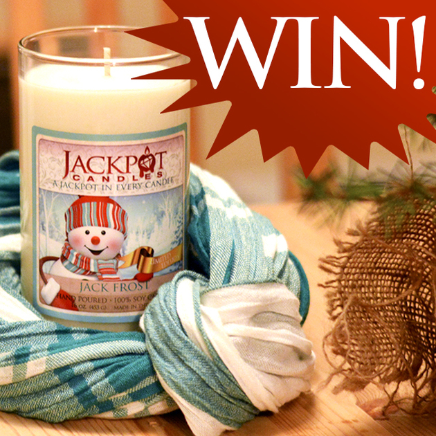 WIN a Jackpot Candles Jack Frost Jewelry Candle!