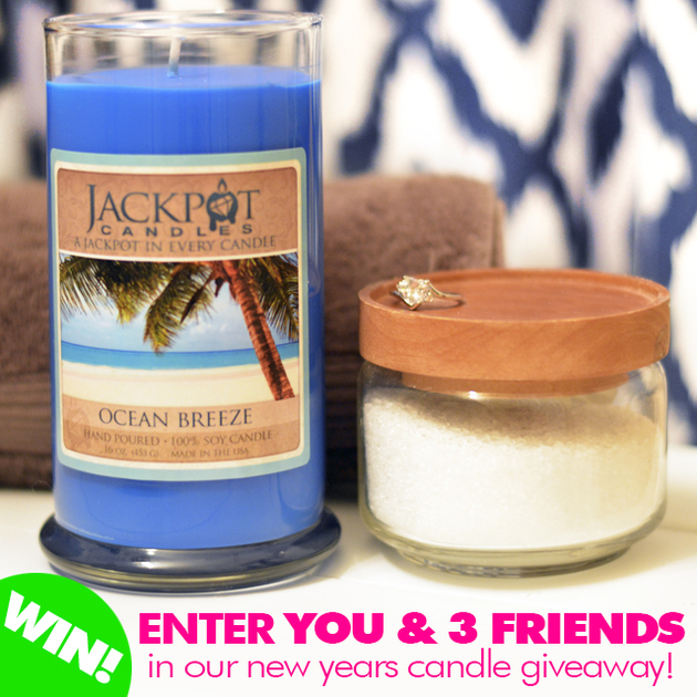 WIN a Jackpot Candles Ocean Breeze Jewelry Candle!