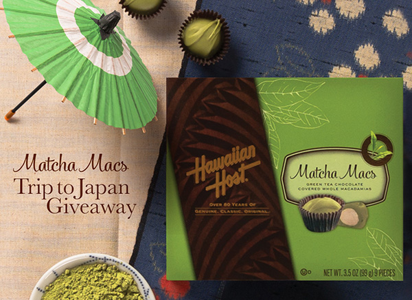 Hawaiian Host Matcha Macs Trip to Japan