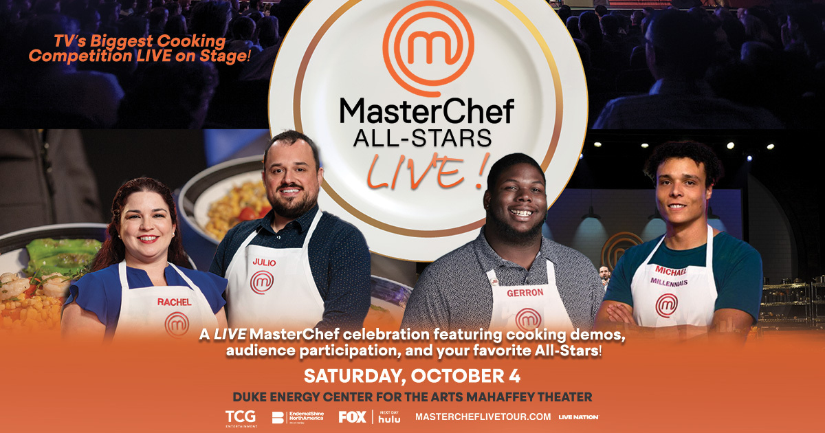 WIN YOUR WAY IN TO MASTERCHEF ALL-STARS LIVE!