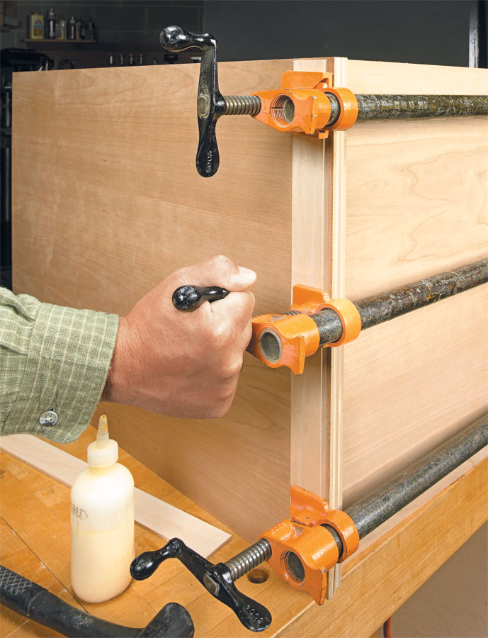 Gluing and Assembly Woodworking Project Woodsmith Plans