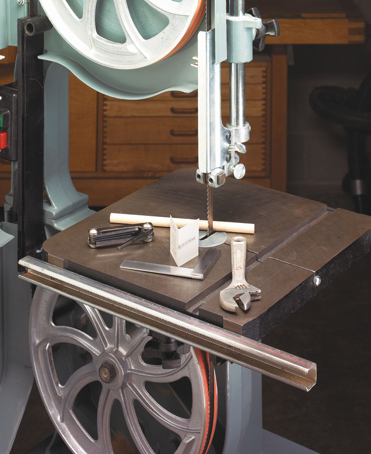 Band Saw TuneUp Woodworking Project Woodsmith Plans