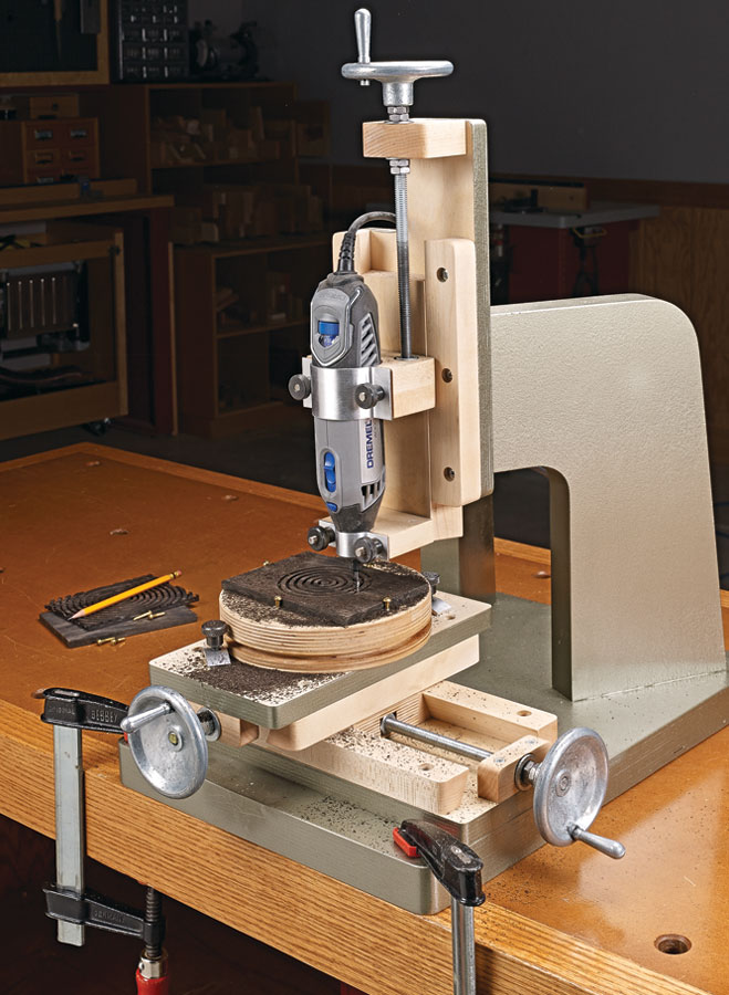 Rotary Milling Machine Woodworking Project Woodsmith Plans