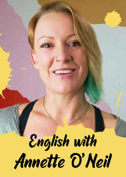 English with Annette O'Neil_poster