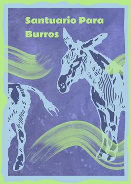 Santuario para burros_poster
