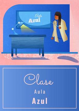 Clase Aula Azul_poster