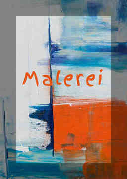 Malerei_poster